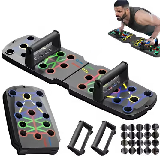 Premium Multifunctional Push-Up Board - Foldable Fitness Training System