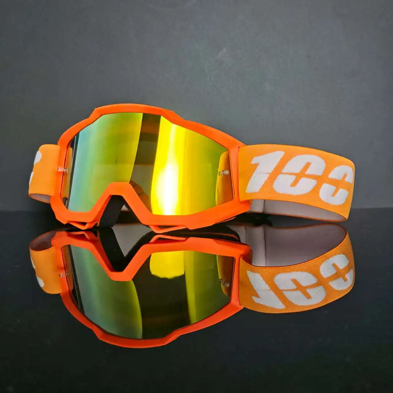 100 Ski Snowboard Goggles  Skiing Eyewear Winter Outdoor Sport Cycling ATV BMX MTB  Windproof   Protection Man Woman Sunglasses