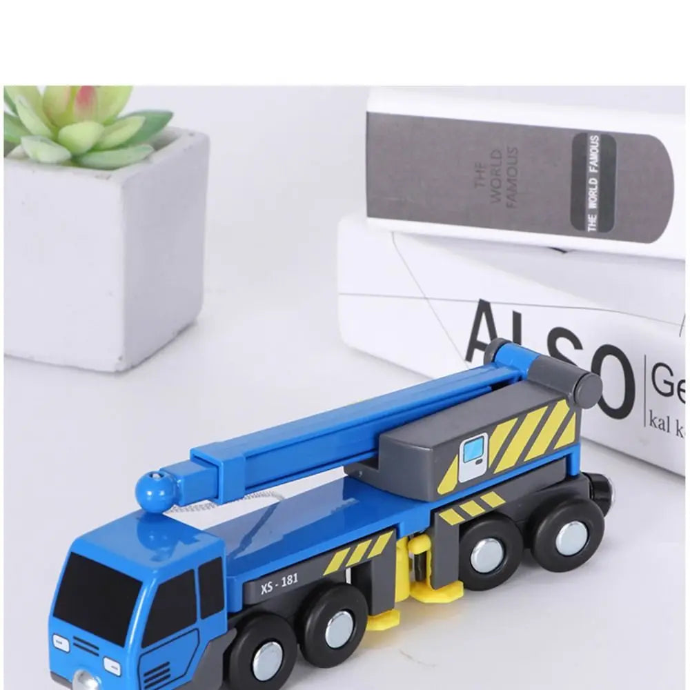 Children's Gift Multifunctional Diecast Engineering Vehicle Mini Crane Engineering Car Model Inertial Sliding Truck Toy