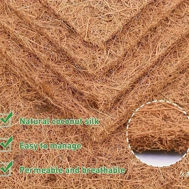 Eco-Friendly Coconut Coir Palm Fiber Chicken Nesting Pads Reusable Hens Bedding For Egg Laying Durable Poultry Coop