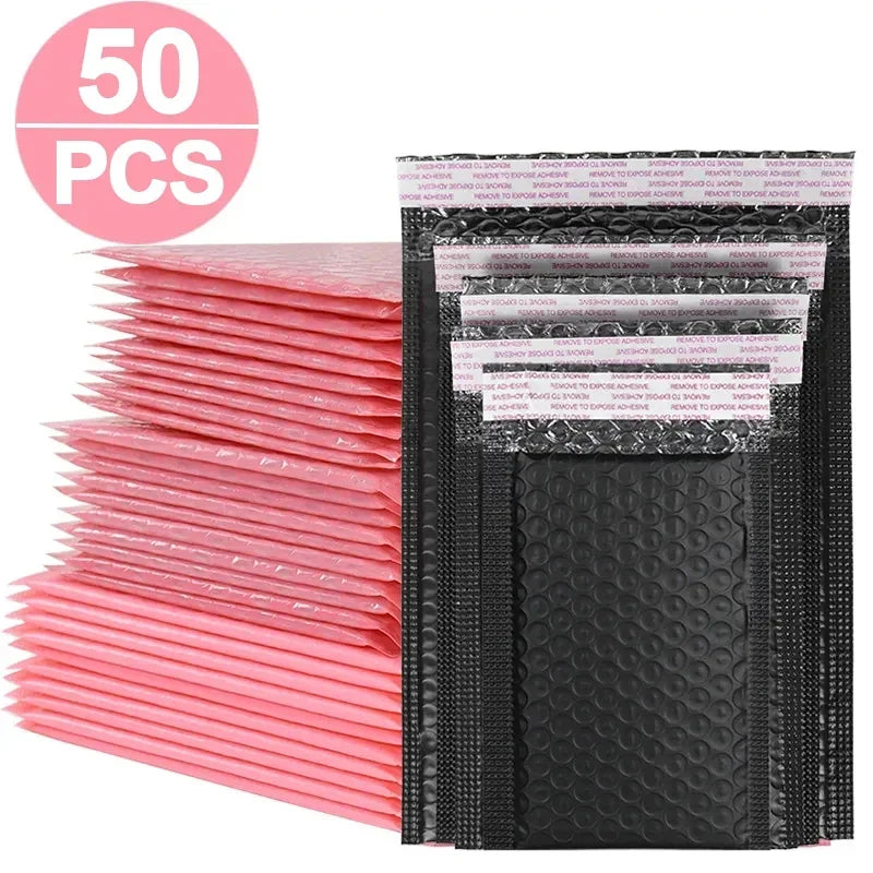 Anti-extrusion Waterproof Bubble Mailers Packaging Bags Parcel Protection Supplies Self Adhesive Seal Envelope Shipping Bags