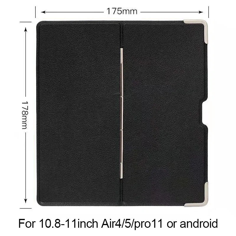 Universal Fold Case Tablet Cover Ultra Slim Case Tablet Shell Foldable Stand Smart Back Case for iPad Ultra Slim Hold Protective