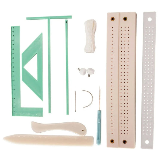 Bookbinding Kits Bookbinding Ruler Set Scrapbooking Tool T-shaped Ruler Spacer