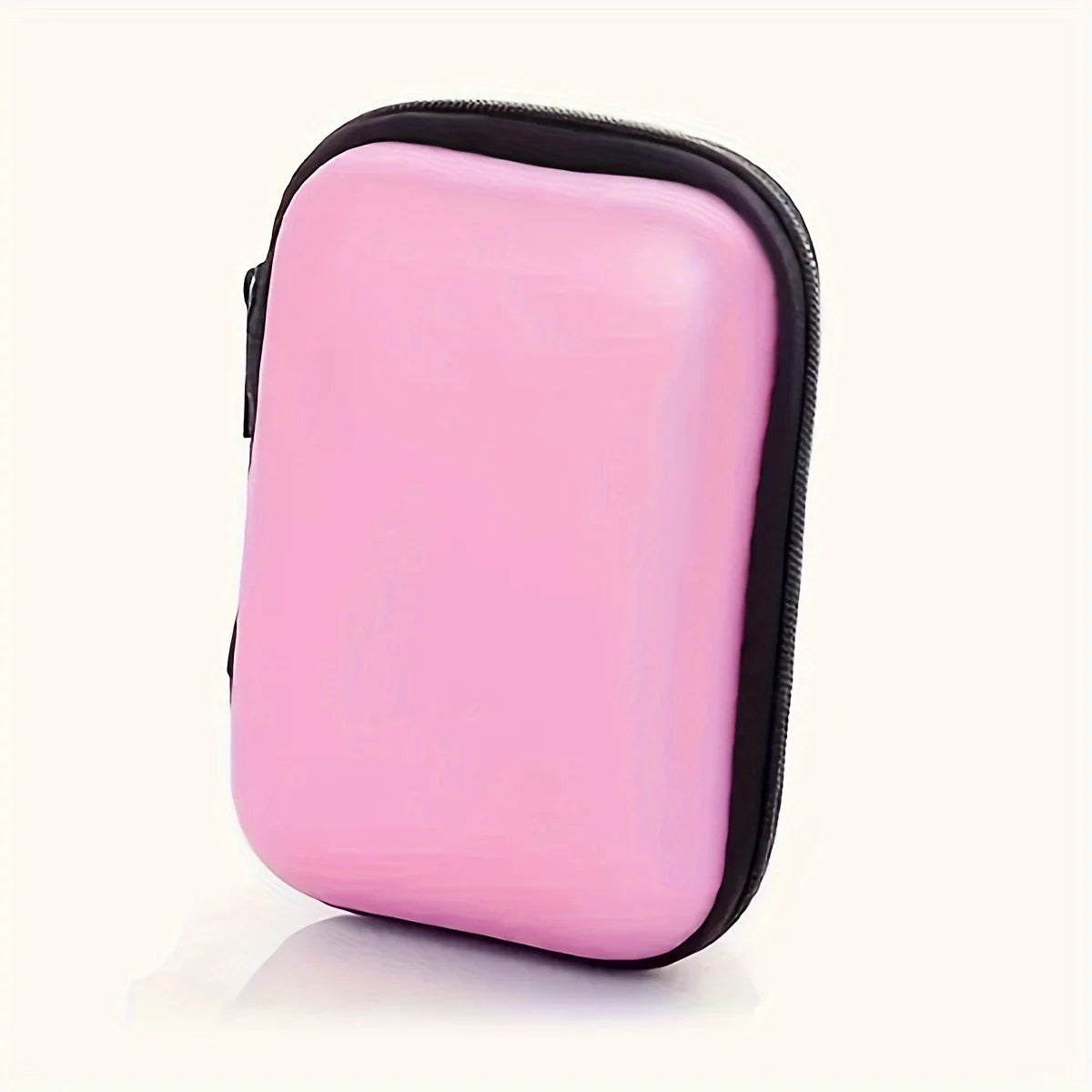 1pc Data Cable Charger Storage Bag, Portable Earphone Storage Box Drop-proof Zipper Bag