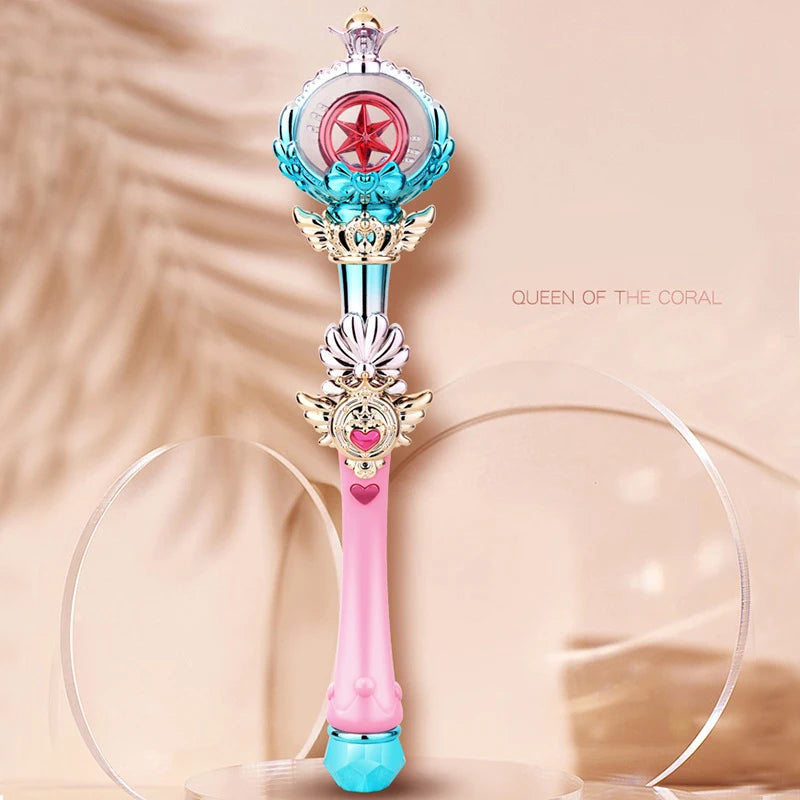 Premium Luminous Magic Wand - Musical Fairy Princess Wand with Lights