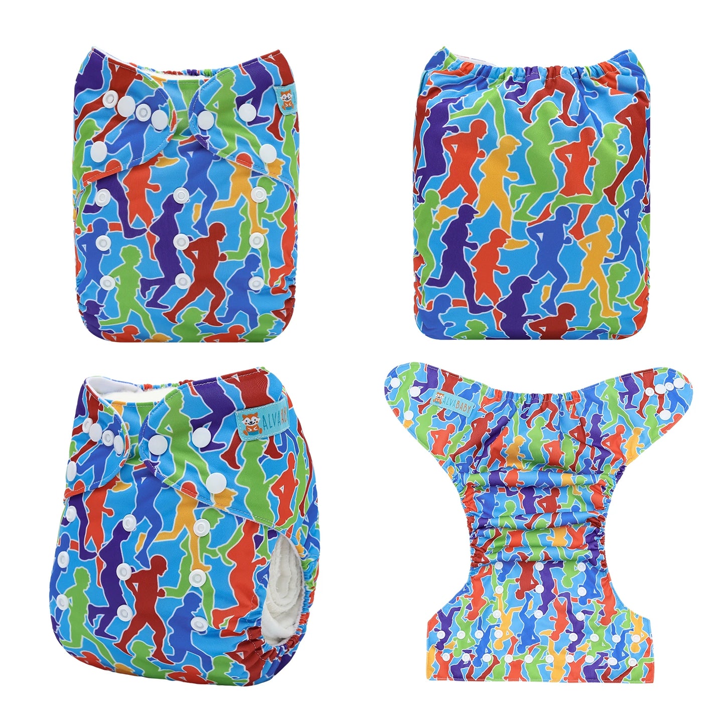 Premium ALVABABY Cloth Diaper Shell - Eco-Friendly Adjustable Nappy