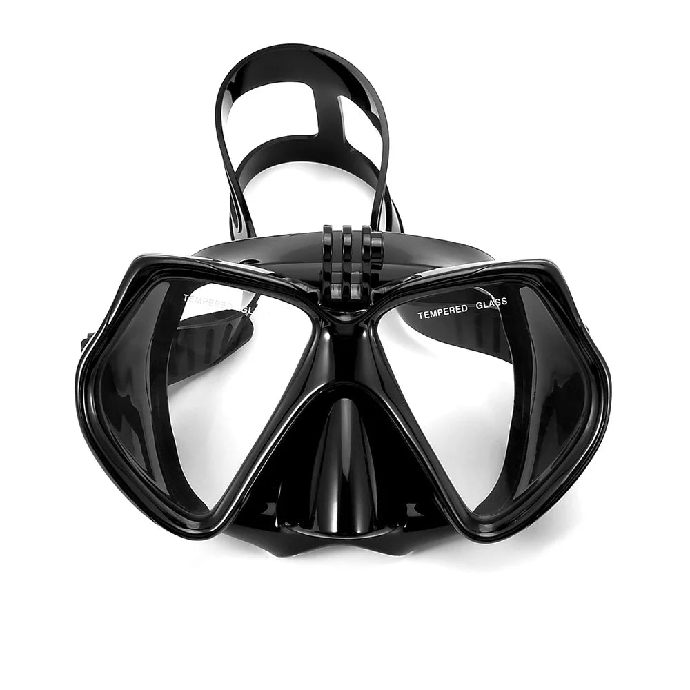 Premium Diving Mask with Snorkel - GoPro Compatible Scuba Set