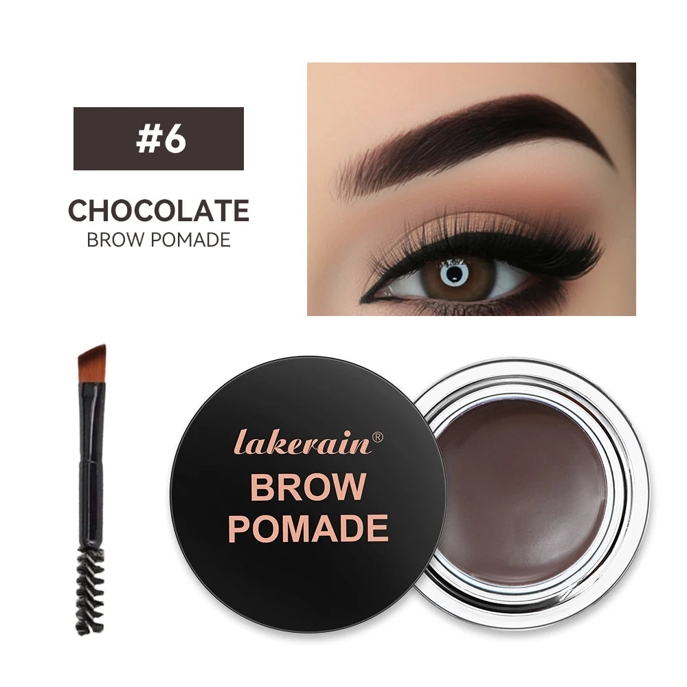 Wild Eyebrow Cream Smooth Styling Eyebrow Pomade Setting Eyebrow Wax Smudge Proof Eyebrow Dye Cream