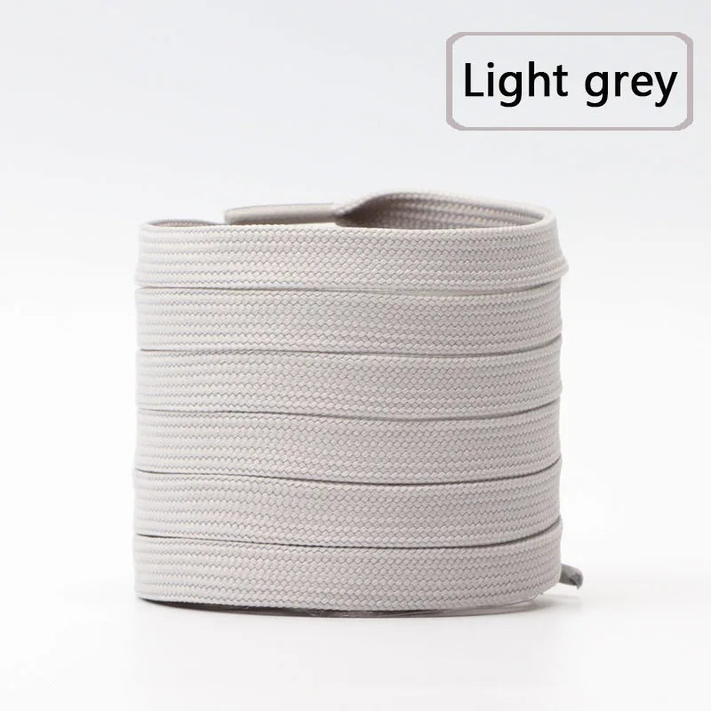 1 Pair Solid Flat Shoe Laces Canvas Shoelaces for Sneakers Woman Men Shoelace Classic Tennis Laces for AF1 Shoestrings