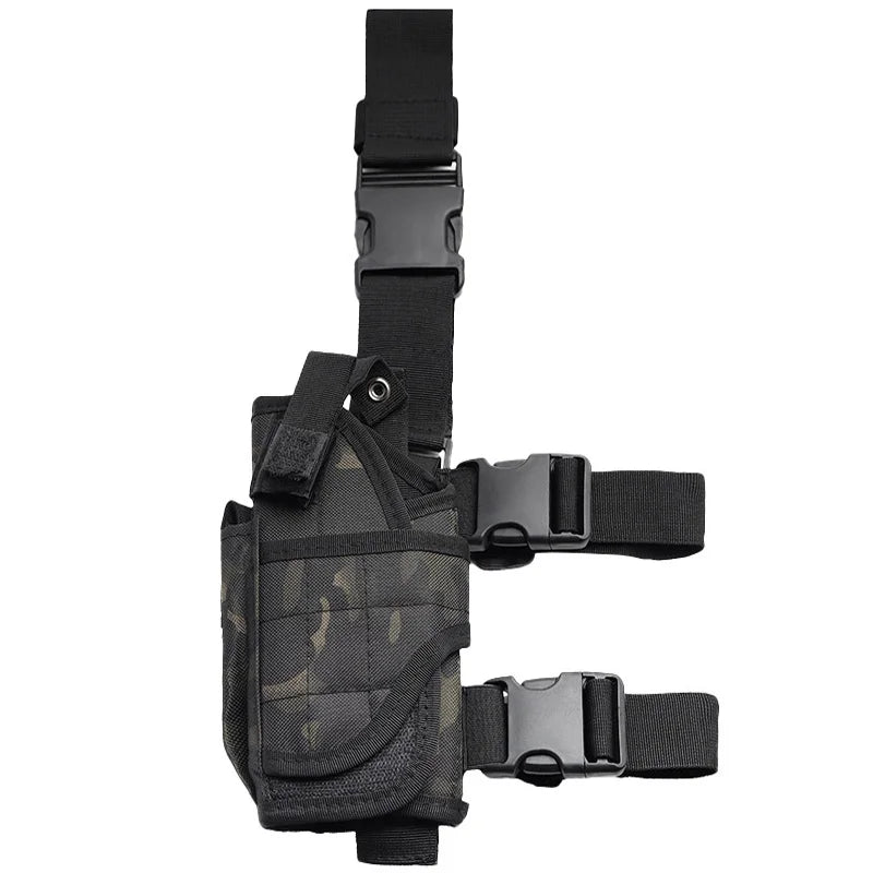 Tactical Tornado Leg Holster Airsoft Pistol Gun Drop Leg Holster Pouch Adjustable Magic Strap Holster For Universal Gun