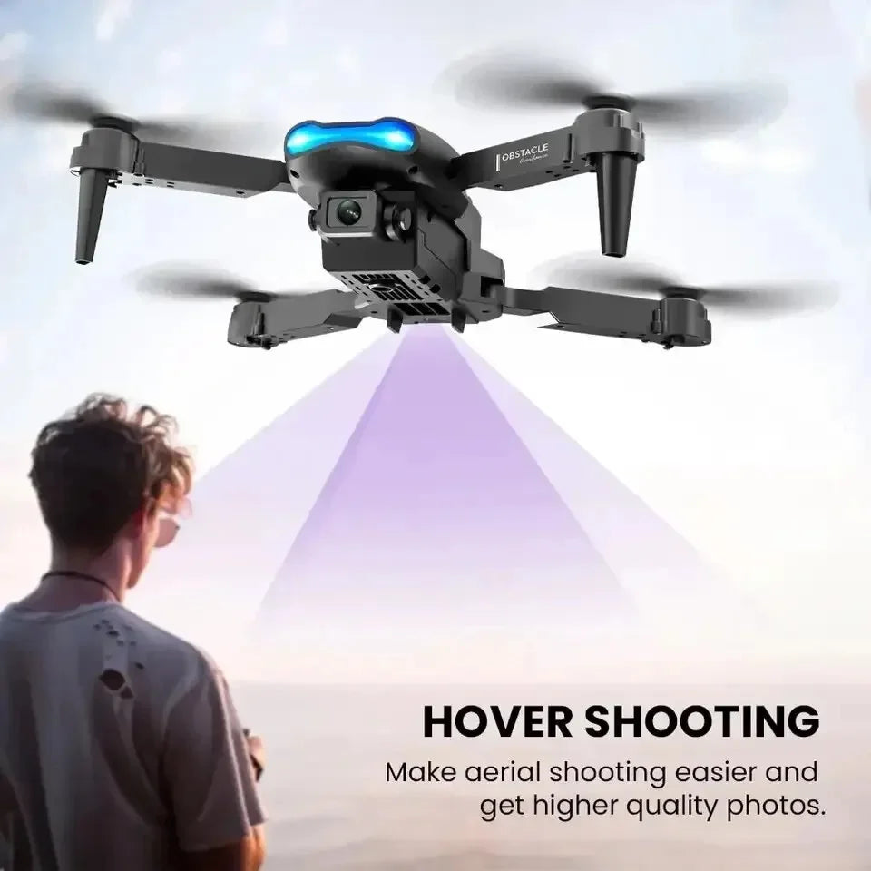 Professional Mini Drone E99 HD 4k Camera Foldable WIFI FPV RC Aerial Photography Quadcopter RC Helicopter Children's Toy Gift
