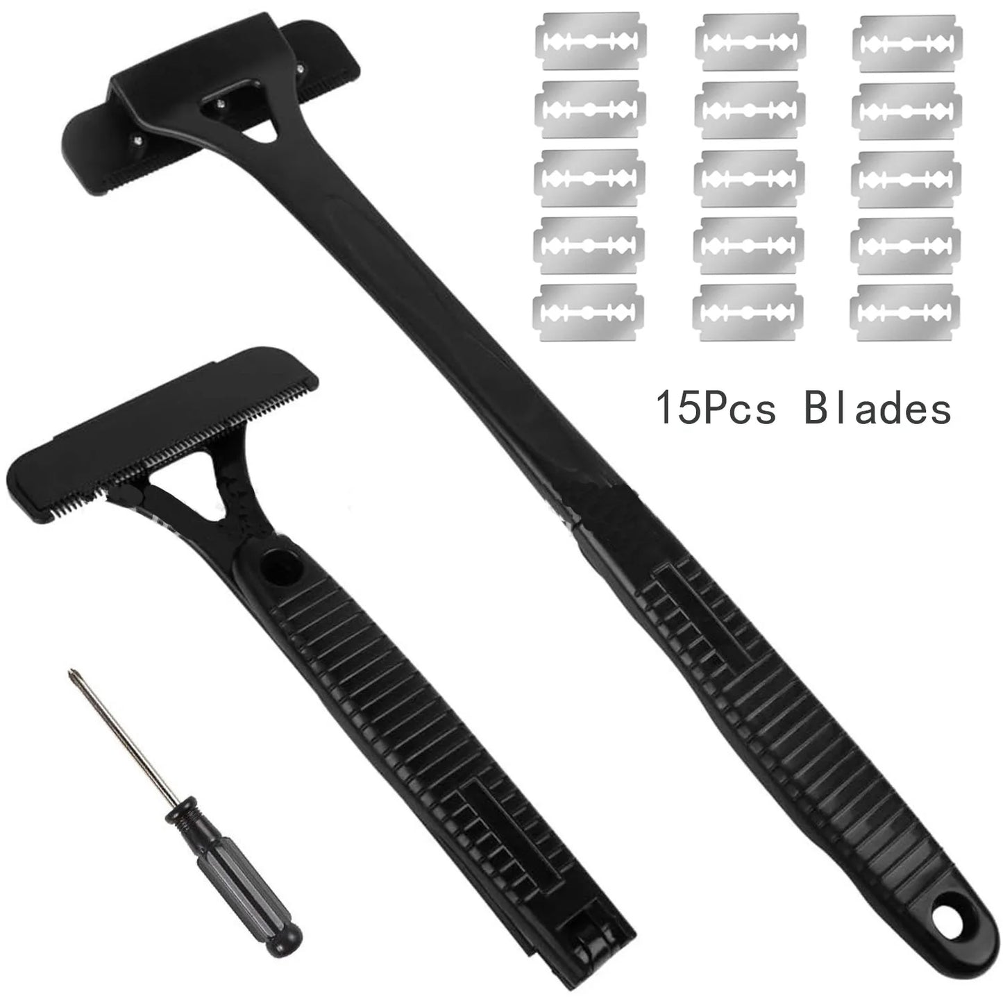 Men's Back Shaver - Long Handle Foldable Body Hair Trimmer