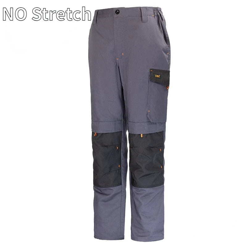 Summer Thin Cargo Pants Men's Multi-pocket Tear Resistance Stretch Trousers Outdoor Site Working Wear-resistant Pants Workwear