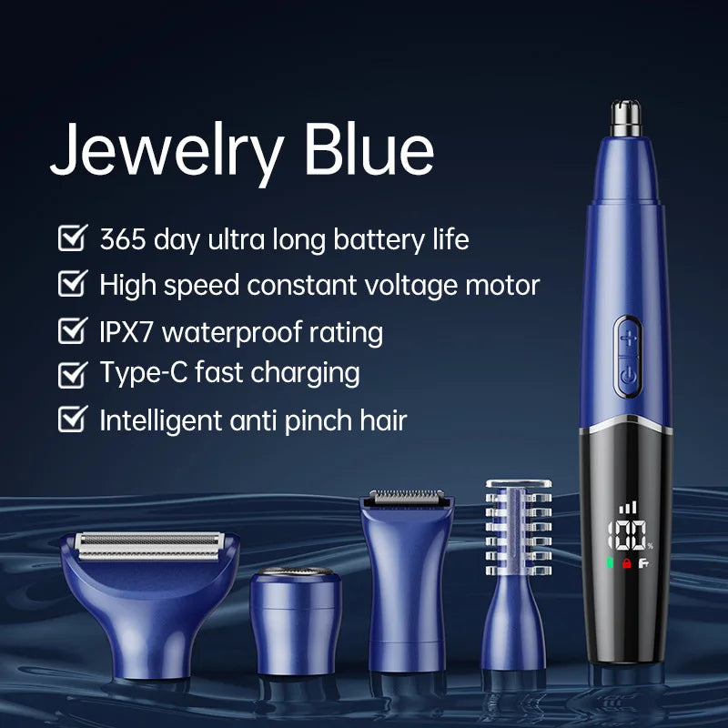 Origina all in1 Rechargeable Nose Ear Hair Trimmer For Men Grooming Kit Electric Eyebrow Beard Trimer Nose And Ears Trimmer