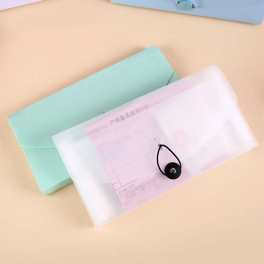 Expanding File Folder 13 Pockets Accordion File Folder Expandable Plastic Business Document Organizer Card Ticket File Storage