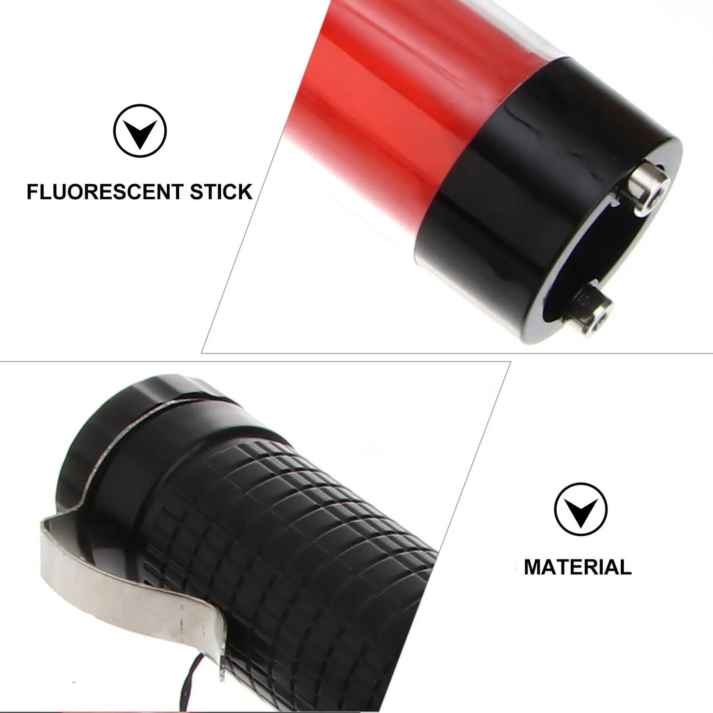 Signal Beacon Traffic Whistle Baton Control Wand Roadside Glow Sticks for LED
