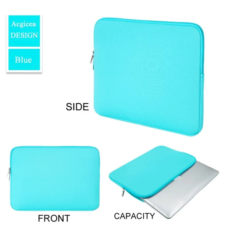 Laptop Bag 11 12 13 15 15.6 Inch Laptop Case Soft Bag Office Travel Business For Xiaomi Lenovo Hp Dell Computer Case Macbook Air