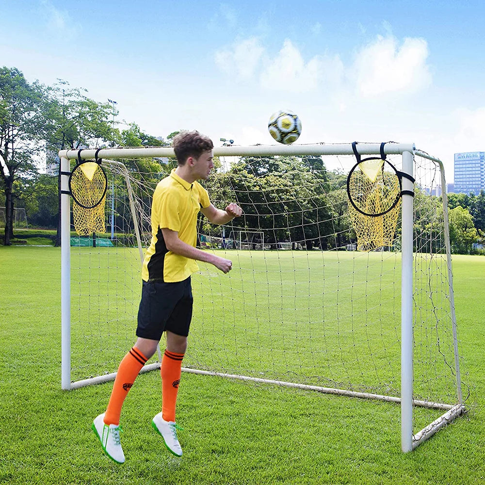 Premium Foldable Football Target Net - Soccer Training Goal Set