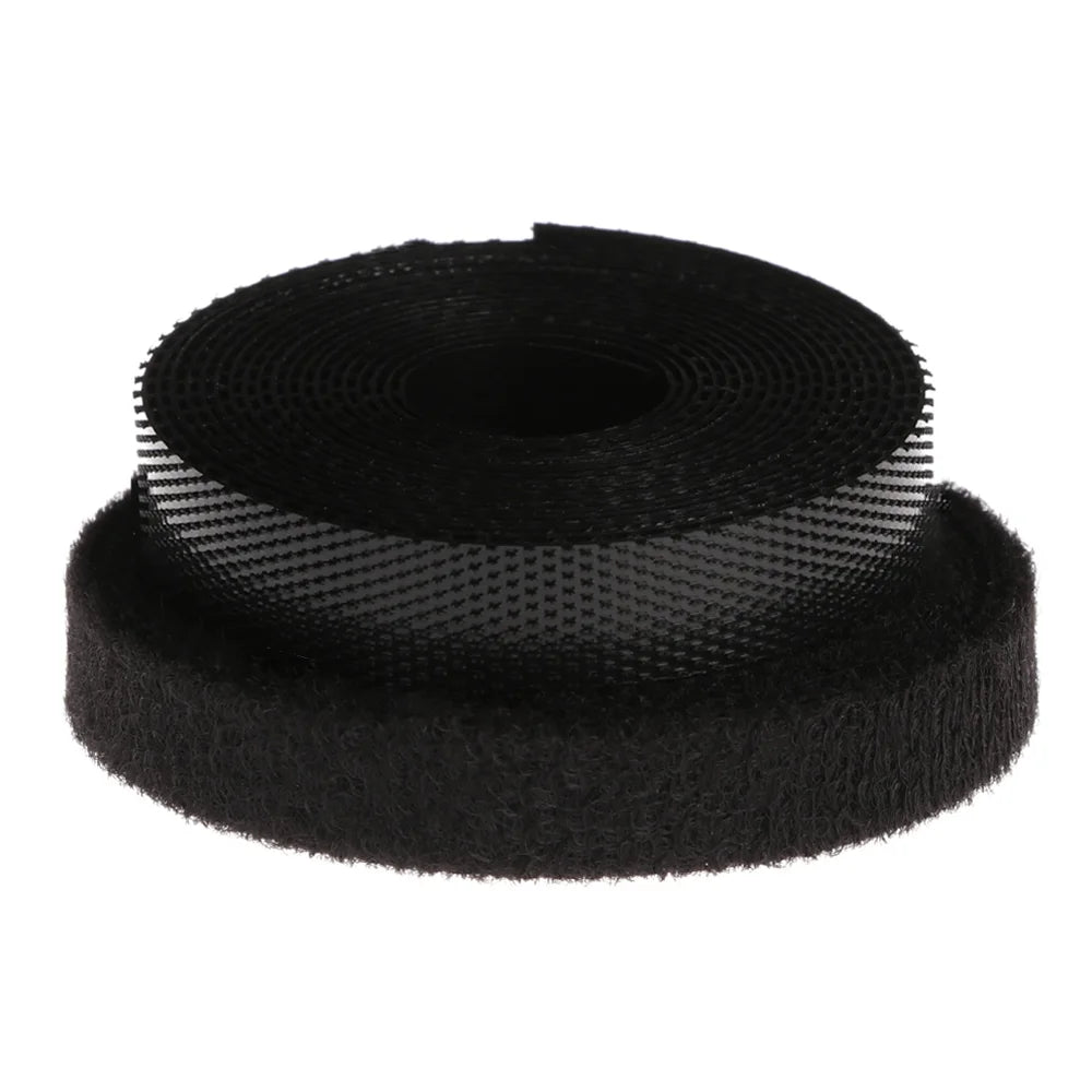 6/8/20mm Width Doll Clothes Fastener Tape Thin Magic Tapes Sticker Paste Strap Sewing Stickers Black/White Clothing Accessories