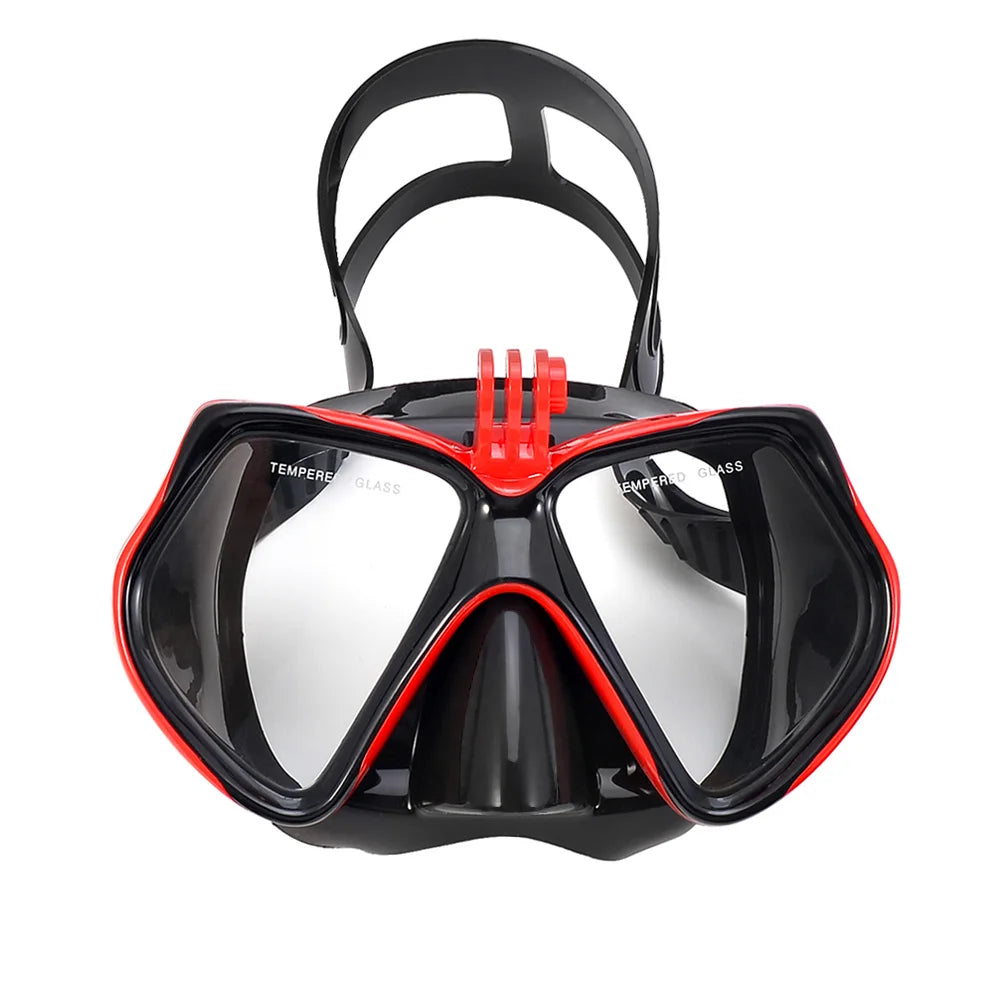 Premium Diving Mask with Snorkel - GoPro Compatible Scuba Set