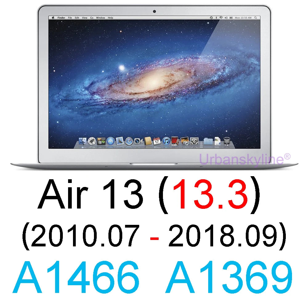 Screen Protector for MacBook Air 15 13 M4 Pro 14 M5 16 M3 M2 M1 Touch Bar ID 11 12 HD Skin Film Guard Cover 13.6 A3241 A3240
