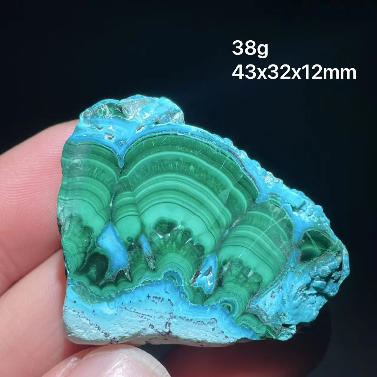 New 100% Natural chrysocolla Malachite plate Phoenix Stone Blue Green Quadrilateral Rainbow from Zambia