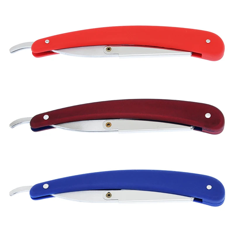 Professional Manual Shaver Straight Edge Stainless Steel Sharp Razors Men Razors Folding Shaving Beard Cut With Blade C0006A