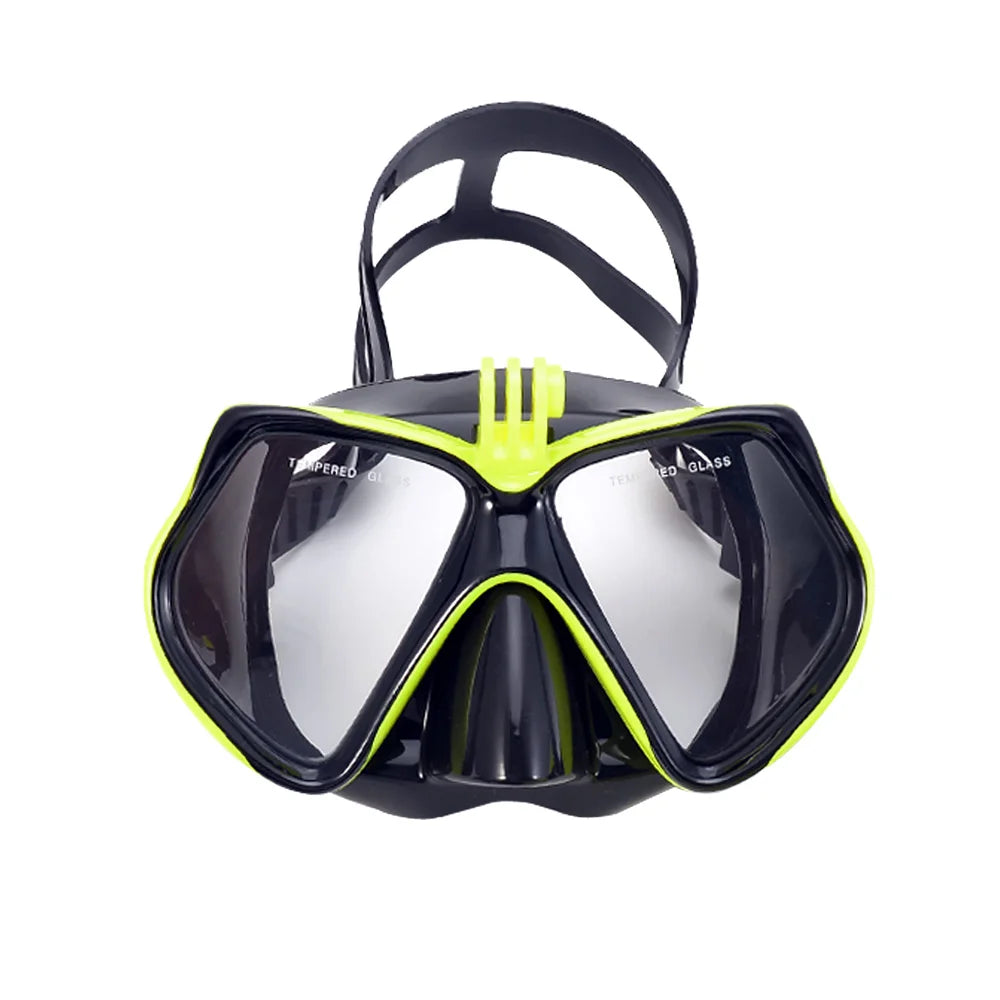 Premium Diving Mask with Snorkel - GoPro Compatible Scuba Set