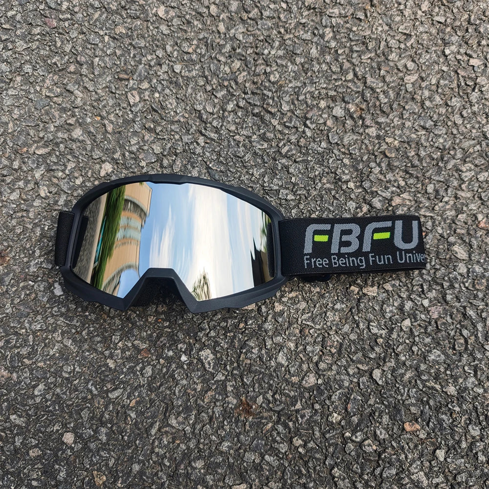 FBFU Man Woman Ski Snowboard Goggles Winter Skiing Glasses Outdoor Sport Cycling Motorcycle Windproof  Protection Sunglasses
