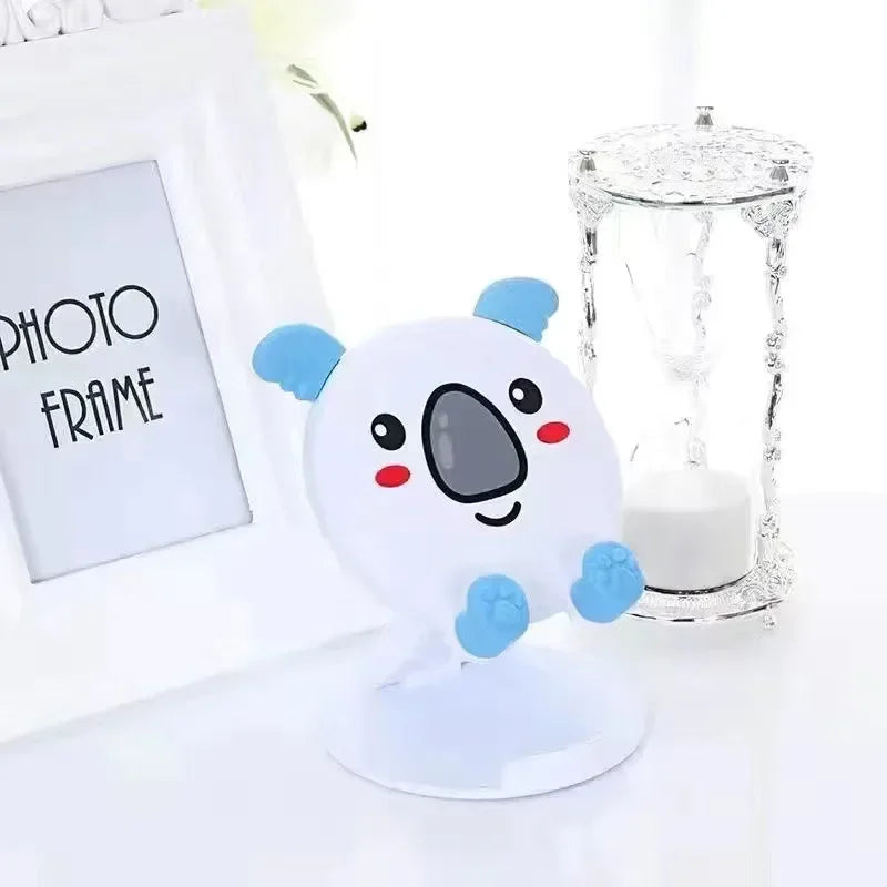 Cute Cartoon Phone & Tablet Stand - Foldable Desktop Holder