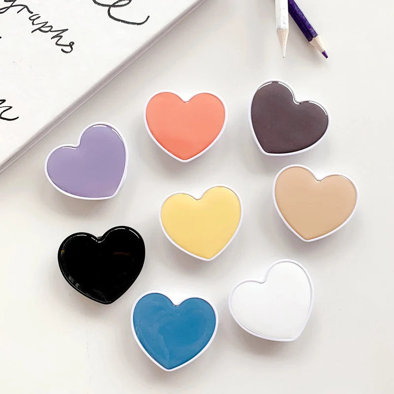 Premium Heart-Shaped Phone Grip - Universal Expanding Stand & Holder