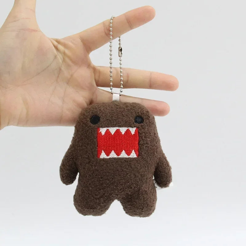 2025 Hot Selling Kawaii Cute Domo Kun Plush Keychain Anime Keyring Charm for Bag Keys Gift Collection birthday day