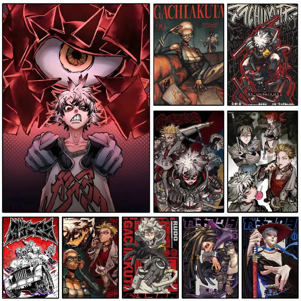 G-GACHIAKUTA ANIME Poster Art With Prints Home Bedroom Living Room Decoration Gift
