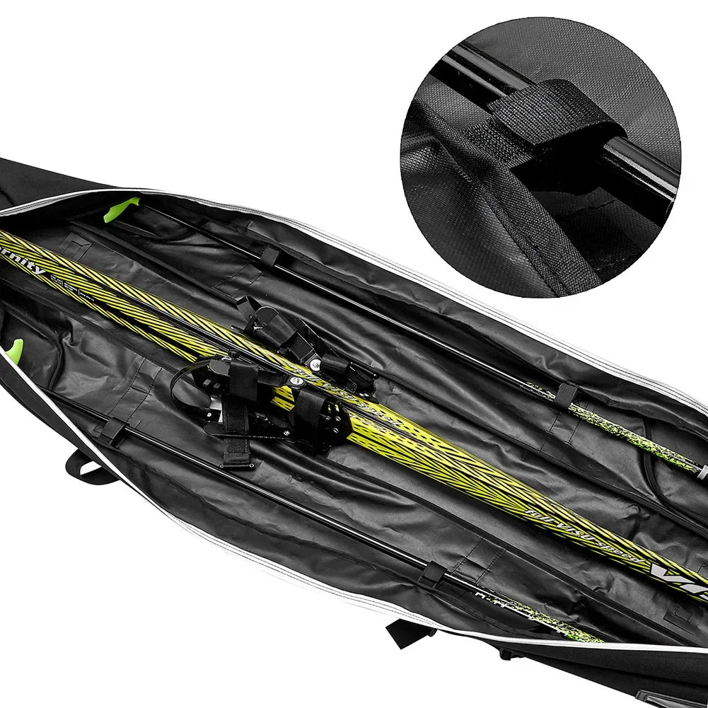 172/192cm ski bag Oxford Cloth Snowboard Bag Adjustable Durable Handle Outdoor Ski Bag Ski and Snowboard Equipment Travel Bag