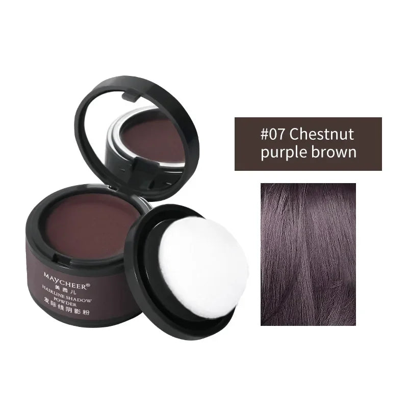MAYCHEER Hairline Shadow Powder Hair Hair Fluffy Powder Instantly Modified Hair Edge Filled Forehead Hairline