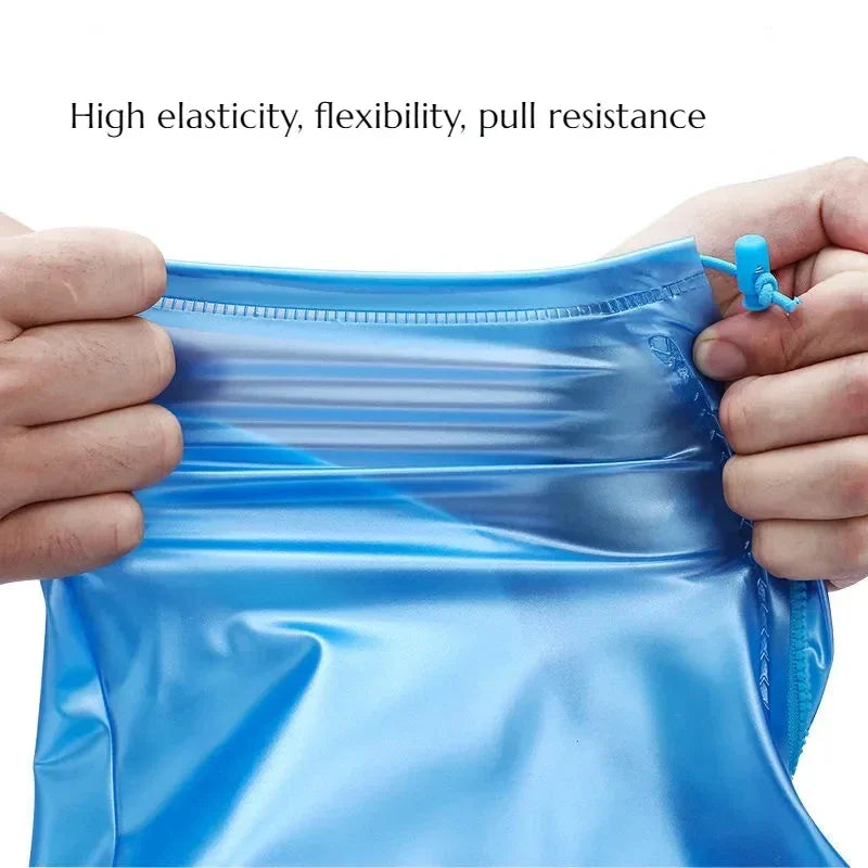 Waterproof Shoe Covers - Non-Slip Reusable Rain & Snow Boot Protectors for Men & Women