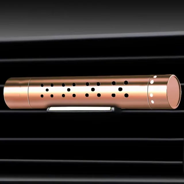 Premium Car Air Vent Freshener - Lemon Scent Perfume Clip for Girls