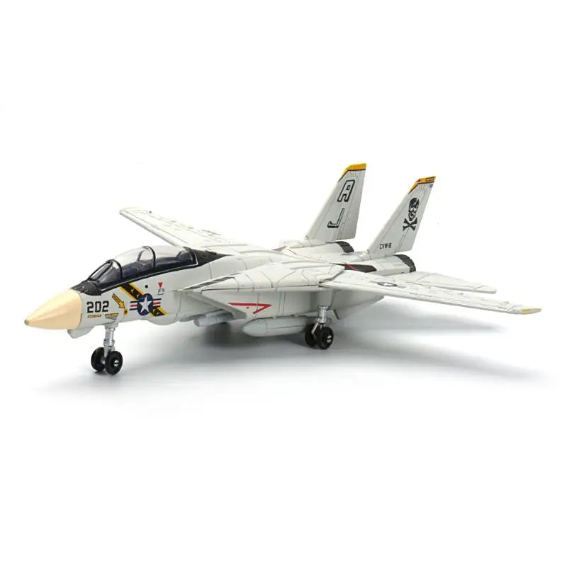 1:72 F-14 Tomcat Multi-Role Fighter Model Creative Military Series Building Blocks Decor Assembled Toys For Boys Christmas Gifts