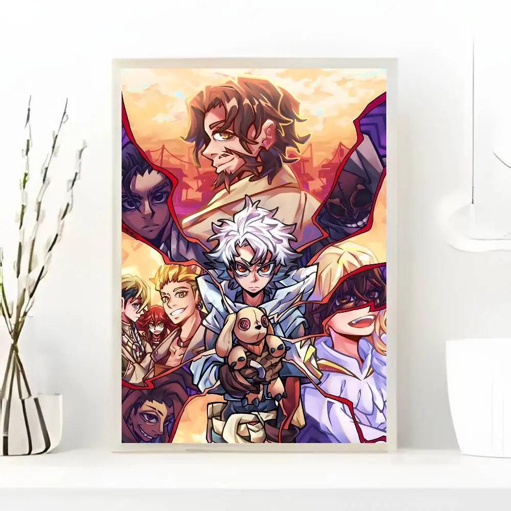 G-GACHIAKUTA ANIME Poster Art With Prints Home Bedroom Living Room Decoration Gift