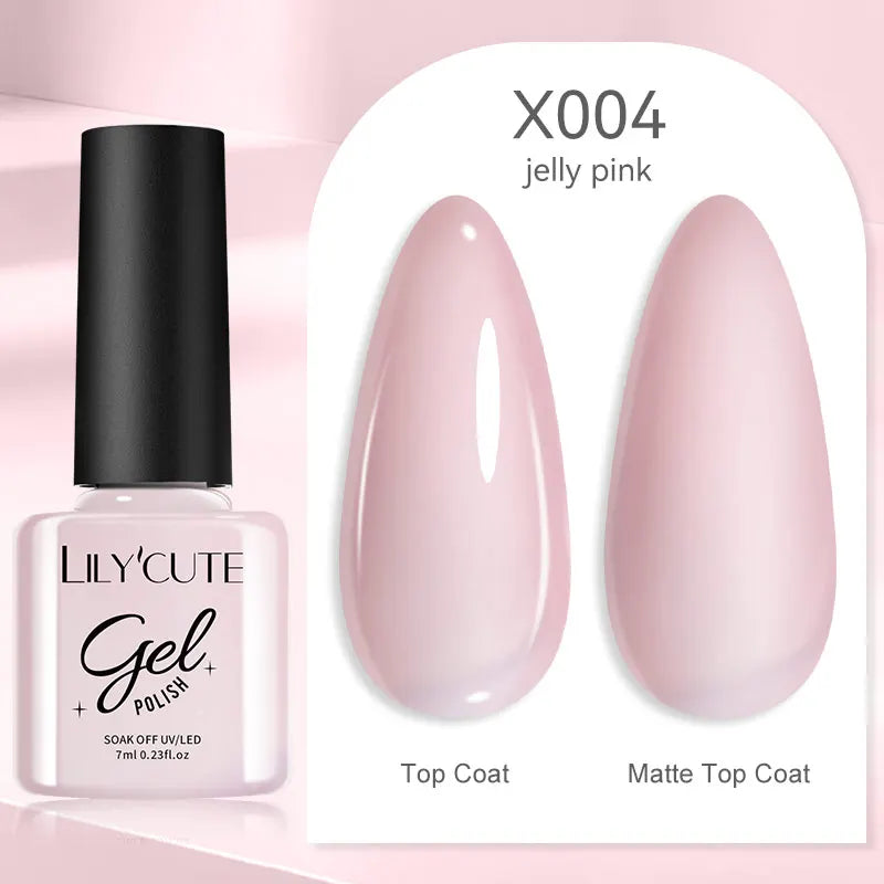 LILYCUTE Reflective Glitter Gel Nail Polish - 5ml Sparkling Liner