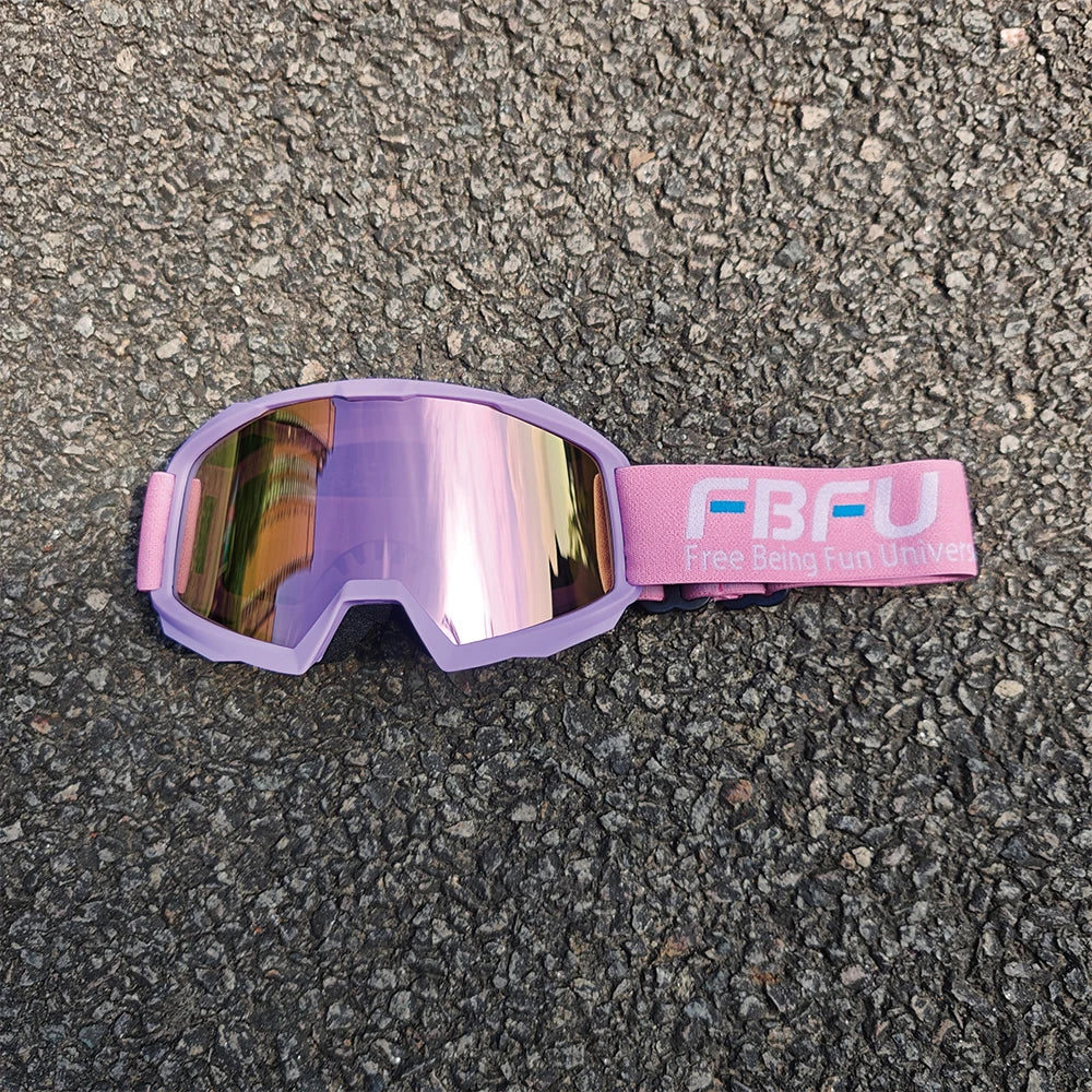 FBFU Man Woman Ski Snowboard Goggles Winter Skiing Glasses Outdoor Sport Cycling Motorcycle Windproof  Protection Sunglasses