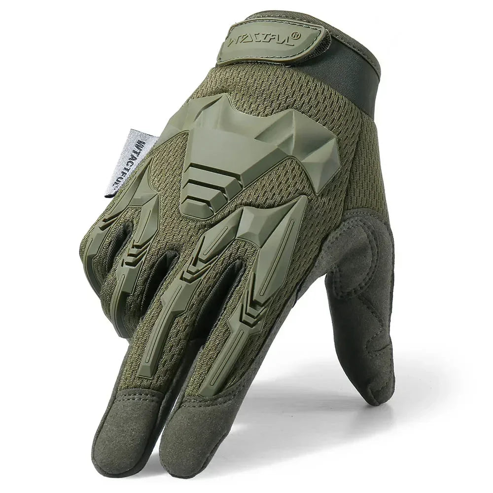 Tactical Glove Camo Gloves Combat Airsoft Bicycle Outdoor Hiking Shooting Paintball Working Hunting Full Finger Gloves for Men