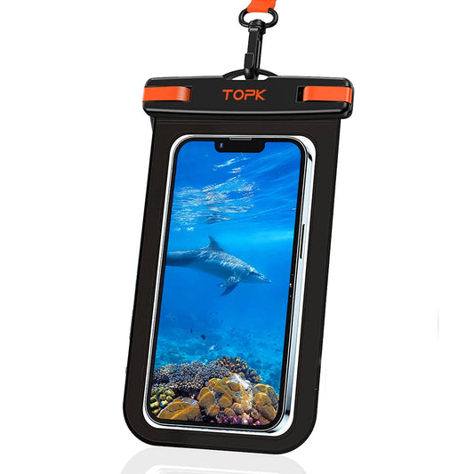 Premium IPX8 Waterproof Phone Pouch - Universal Dry Bag with Lanyard
