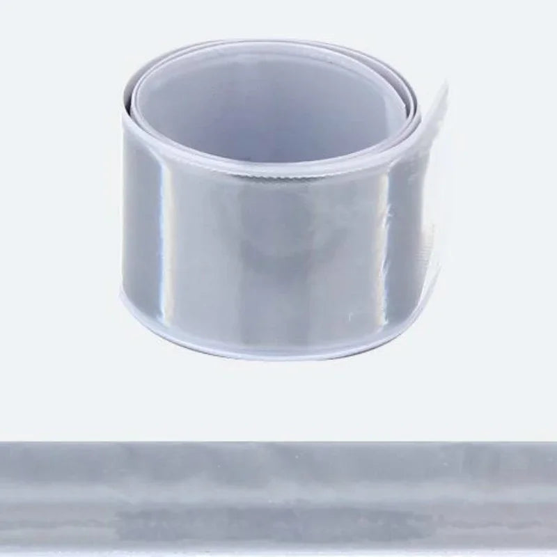 40*3cm Retractable Reflective Bands Useful Reflective Stripe Outdoor Night Work Running Cycling Reflective Armband