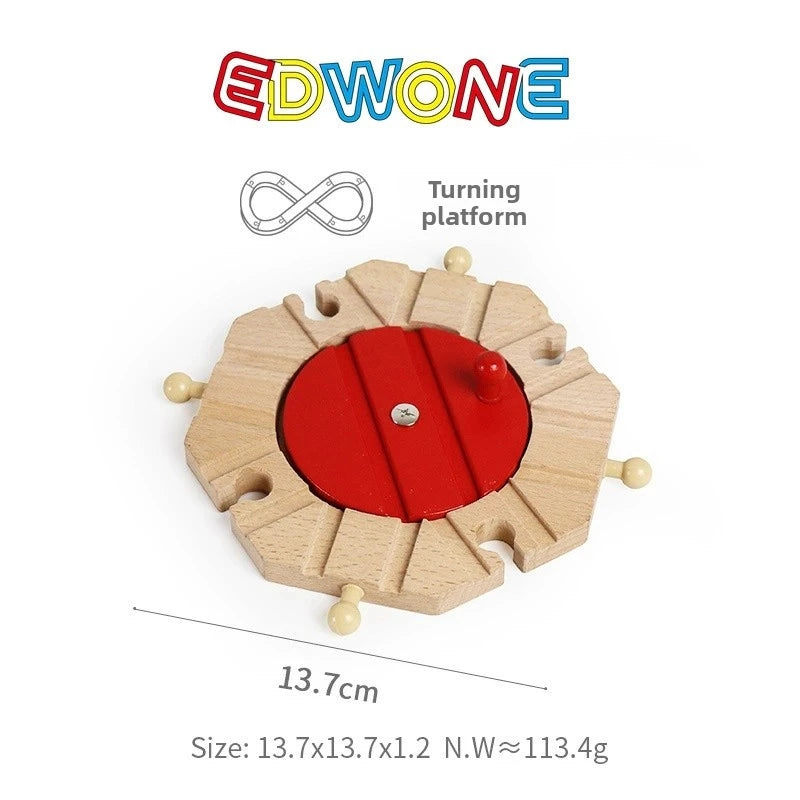 All Kinds Wooden Track Accessories Wooden Railway Train Track Parts Fit for Brand Wood Tracks Railway Toys for Children Gifts