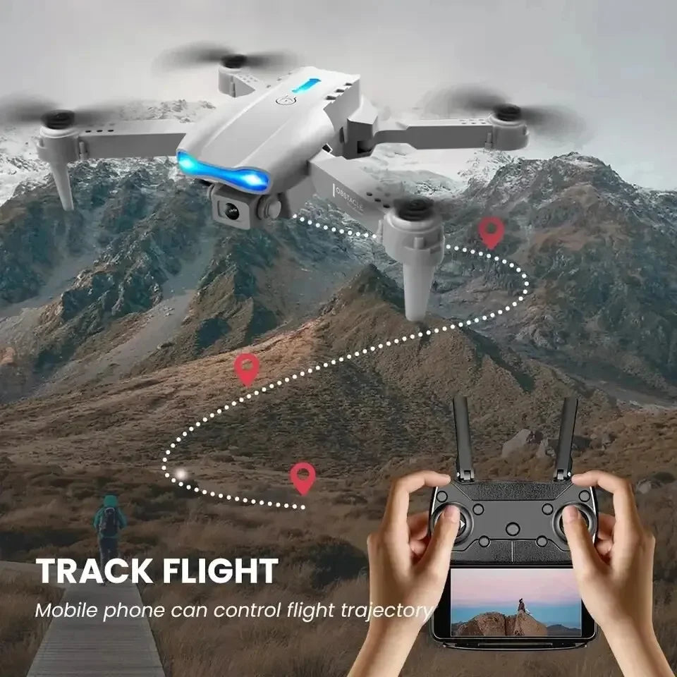 Professional Mini Drone E99 HD 4k Camera Foldable WIFI FPV RC Aerial Photography Quadcopter RC Helicopter Children's Toy Gift