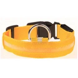 Premium LED Dog Collar - Glowing Night Safety Nylon Collar