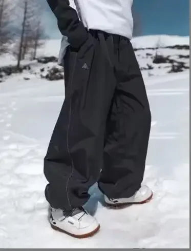 High Quality Snowboard wear Professional Ski Pants For Men Women Snowboard Pants Snowboard Waterproof Loose Fit Wear Resistant