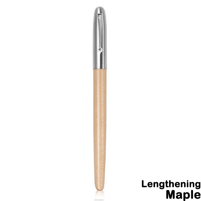 JINHAO 51A Fountain Pen Wooded Pen 0.38mm F Nib Ink Pens for Writing Finance School Office Supplies Stationery PK 9019 9013