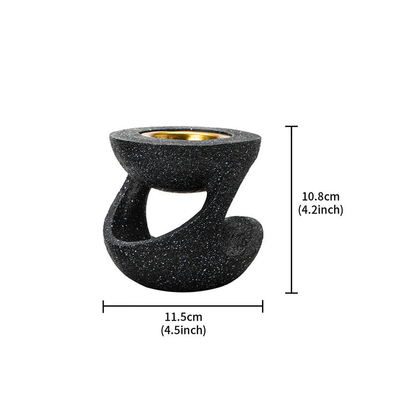 Y Modern Resin Hanging Pot Shaping Incense Burner Handheld Aromatherapy Burner Middle Eastern Arabian Festival Home Decoration